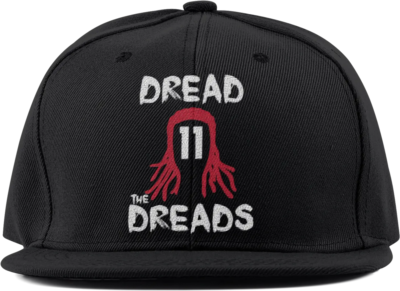 Dread The Dreads Black Snapback Red Dreads Baseball Cap Png Dreads Png