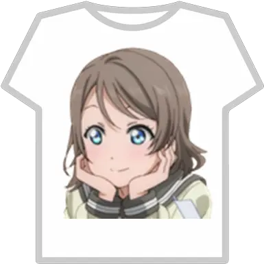 Love Live Sunshine You Watanabe Roblox Ghostemane T Shirt Roblox Png Love Live Png