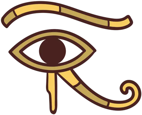 Egyptian Symbol Eye Of Horus Hand Drawn Ojo De Horus Png Eye Of Horus Png