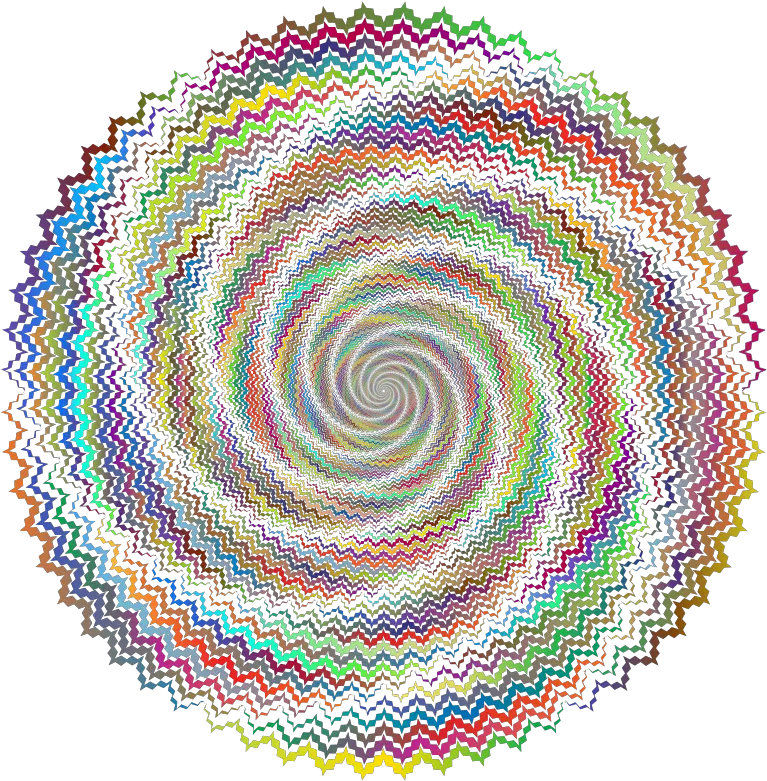 Abstract Prismatic Vortex No Bg Portable Network Graphics Png Vortex Png