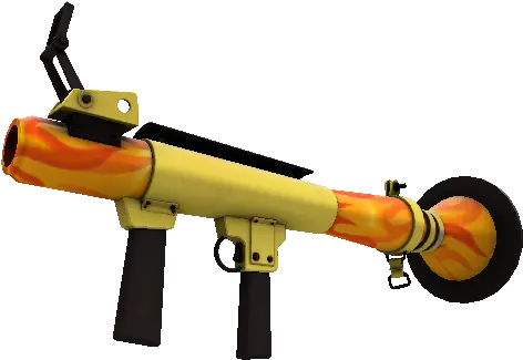 Fire Glazed Rocket Launcher Tfview Shell Shocker Rocket Launcher Png Rocket Flame Png