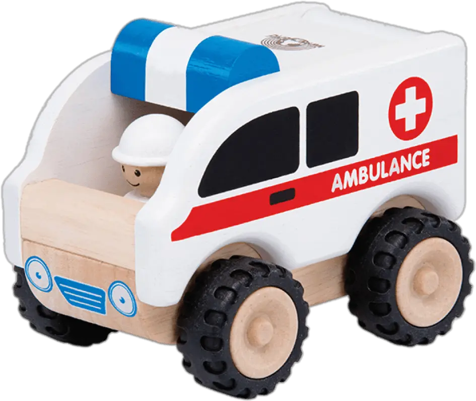 Wooden Ambulance Toy Transparent Png Stickpng Ambulance Ambulance Png