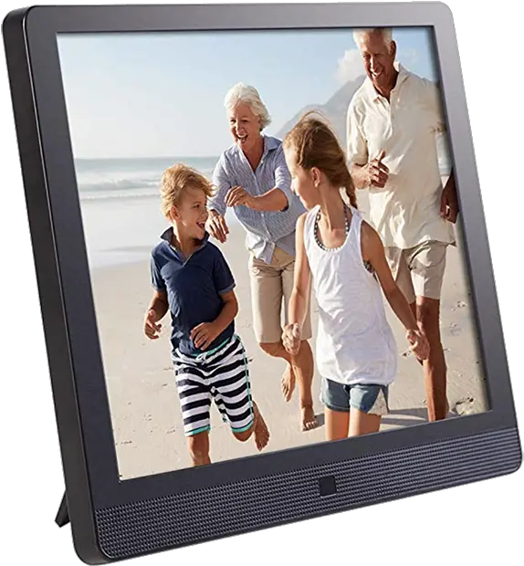 Best Digital Photo Frames In 2020 Windows Central Grandparents On Vacation With Grandkids Png Ipad Frame Png