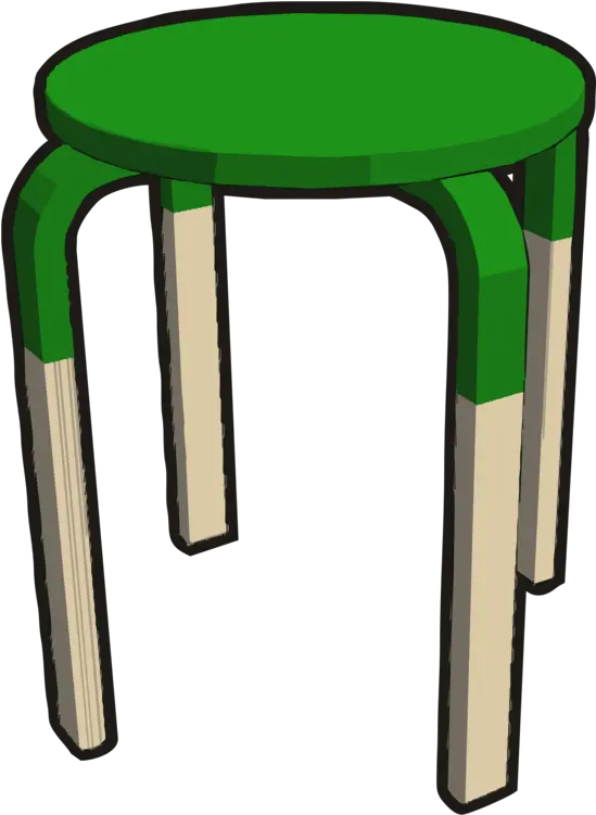 Green Bar Stool Table Seat Hocker Clipart Kostenlos Png Transparent Stool Clip Art Bar Table Png