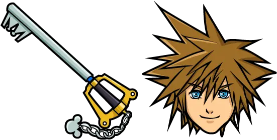 Kingdom Hearts Sora Cursor Kingdom Hearts Mouse Cursor Png Kingdom Hearts Sora Png