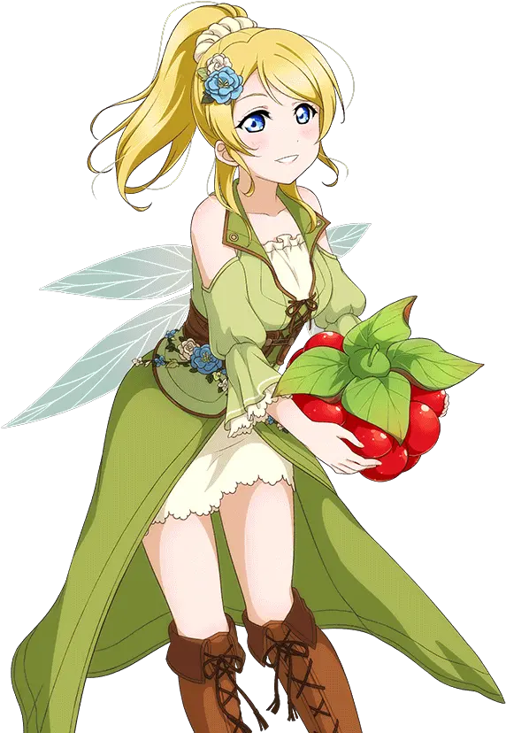 795 Ayase Eli Sr Love Live Fairy Set Eli Png Eli Ayase Transparent