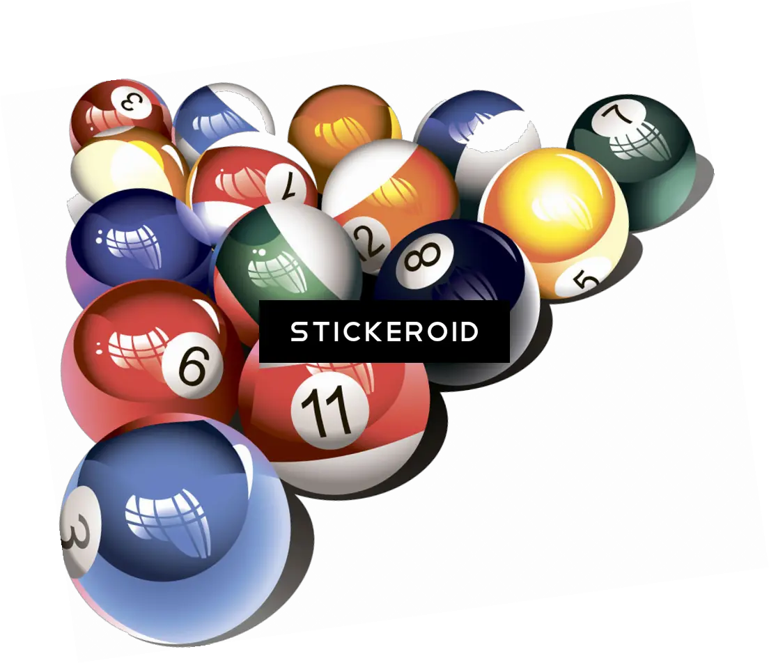 Transparent Pool Balls Png Clipart Pool Balls Png Balls Png