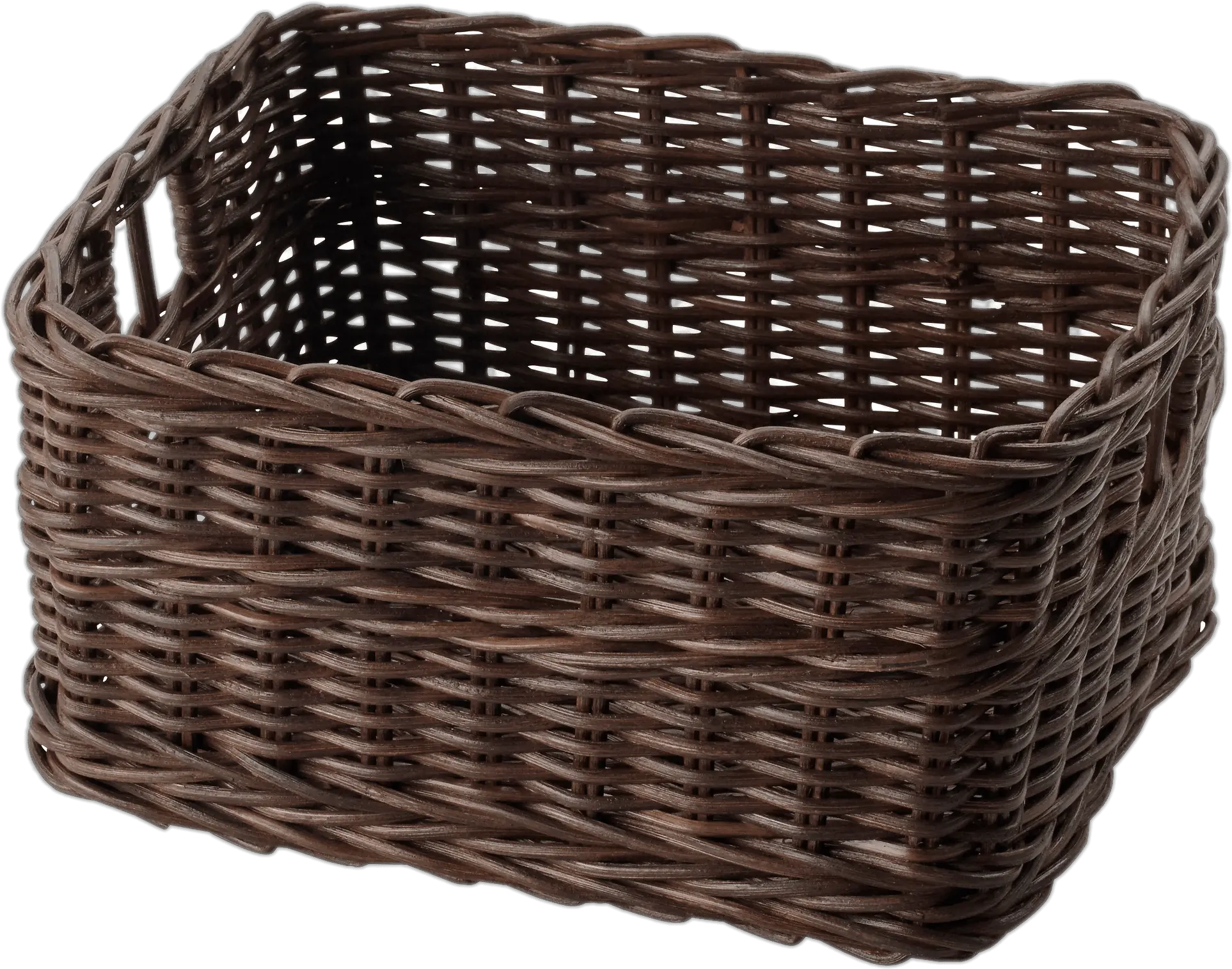 Dark Brown Ikea Basket Transparent Png Transparent Background Basket Clip Art Basket Png