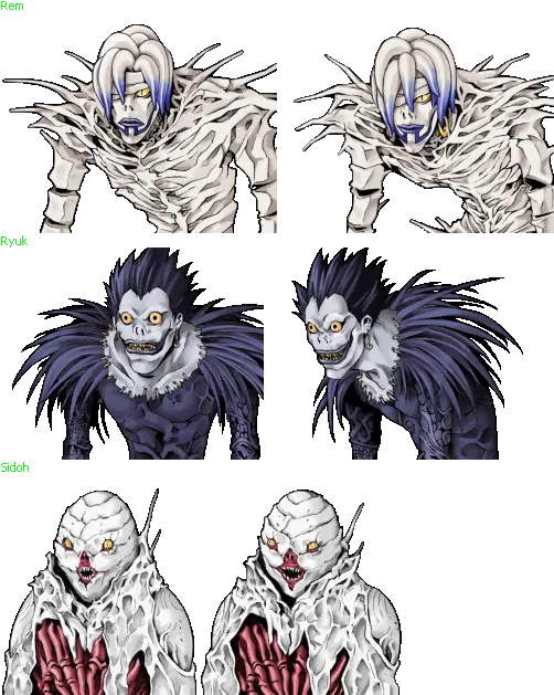 Ds Dsi Death Note Successor To L Shinigamis The Death Note Shinigami L Png Ryuk Png