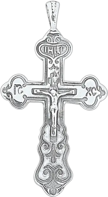 Samorodok Christian Cross Png Orthodox Christ Pendant Zamak Icon