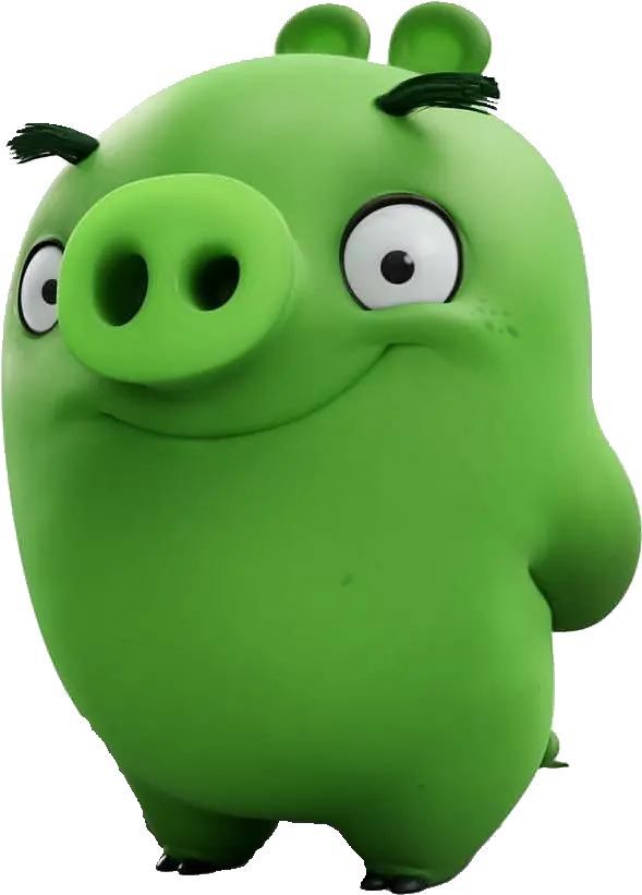 Angry Eyebrows Png Ross Png Pig Angry Birds 2739029 Angry Birds Movie Piggy Eyebrows Png