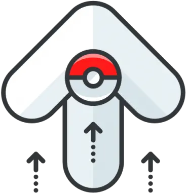 Pokemon Go Free Transparent 13296 Transparentpng Video Game Up Arrow Pokemon Go Logo Transparent