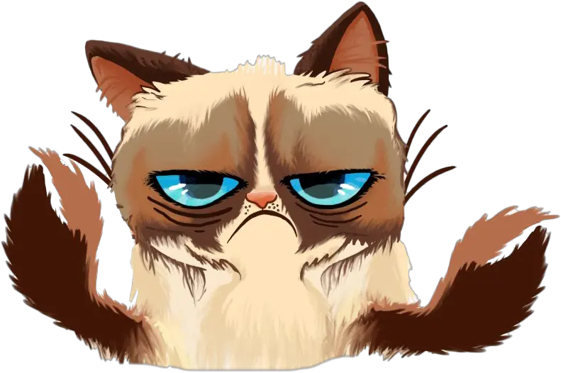 Grumpy Cat Face Png Image Grumpy Cat Horoscopes Grumpy Png