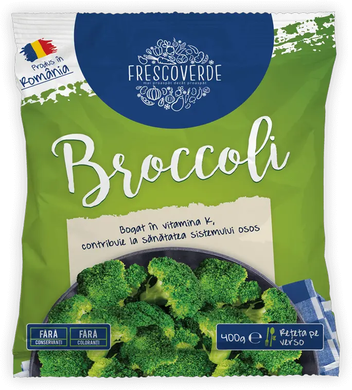 Broccoli U2013 Frescoverde Conopida Congelata Orez Png Broccoli Png