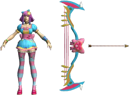 P3din Neith Kawaii Kawaii Bow And Arrows Png Kawaii Png