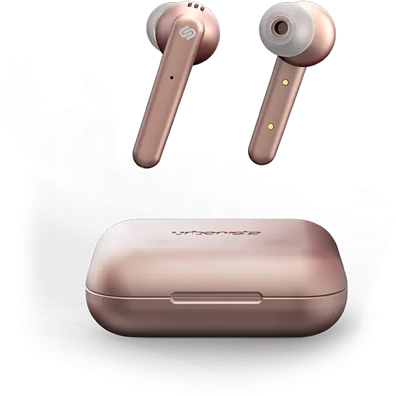 Urbanista Paris Urbanista Paris True Wireless Earphones Rose Gold Png Earbuds Png