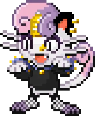 Download Hd Crossover Meanie Belle Meowth Pokémon Safe Cartoon Png Meowth Png
