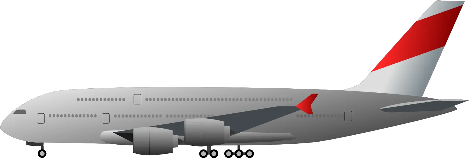 Airbus Airplane Vector Drawing Free Image Download Aeroplane Profile Clipart Png Plane Vector Free Icon