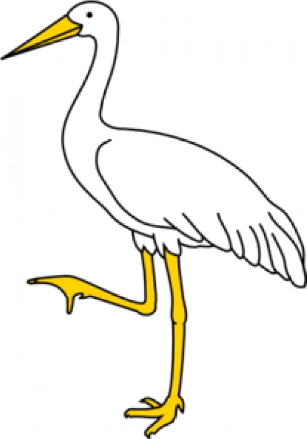 Crane Bird Clipart Png Transparent Clip Art Of Crane Bird Crane Bird Png