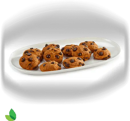 Pumpkin Chocolate Chip Cookies Recipe With Truvía Cane Chocolate Chip Cookie Png Cookie Transparent