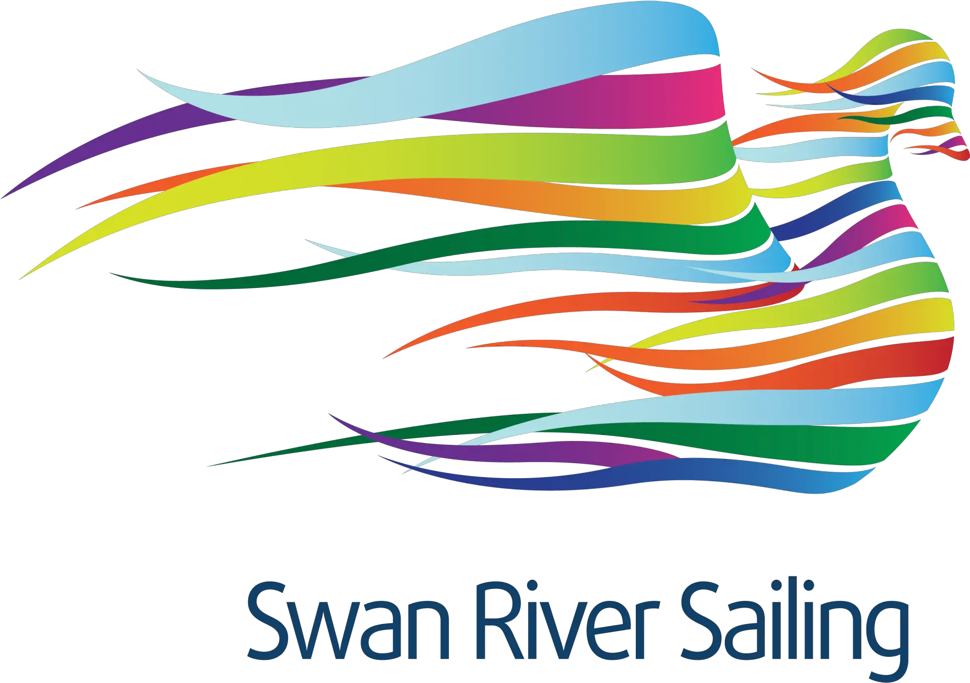Swan River Sailing Logo Graphic Design Png Swan Logo