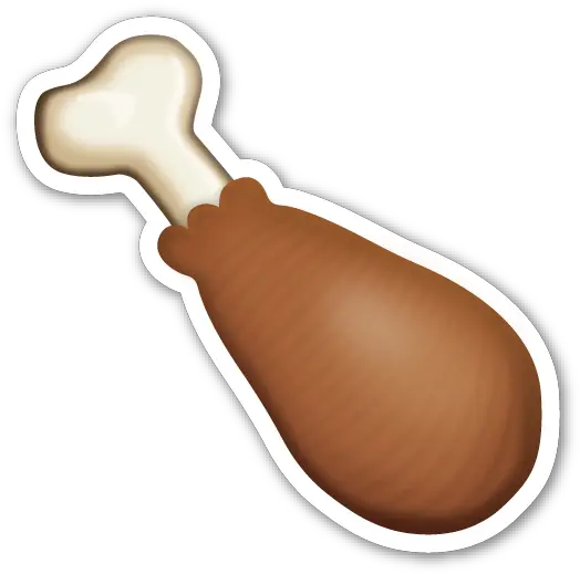 Poultry Leg Emojis De Comida Png Chicken Leg Png