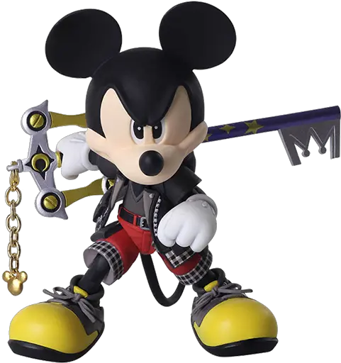 Kingdom Hearts Iii King Mickey Collectible Figure By Square Enix Kingdom Hearts Mickey Mouse Png Kingdom Hearts Png
