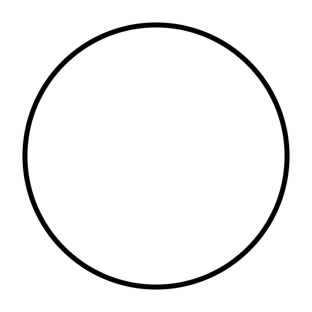 White Circle Transparent Background Png
