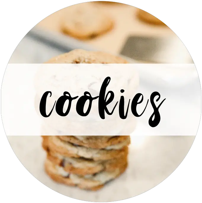 Menu Png Plate Of Cookies