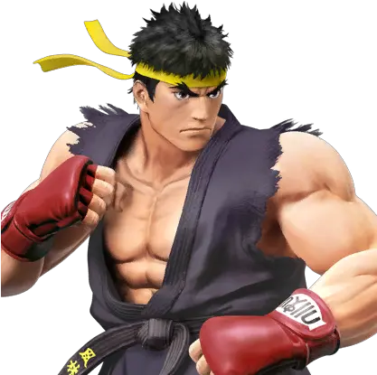 Amiibo Super Smash Bros Ryu Transparent Super Smash Bros Ultimate Ryu Colors Png Ryu Transparent