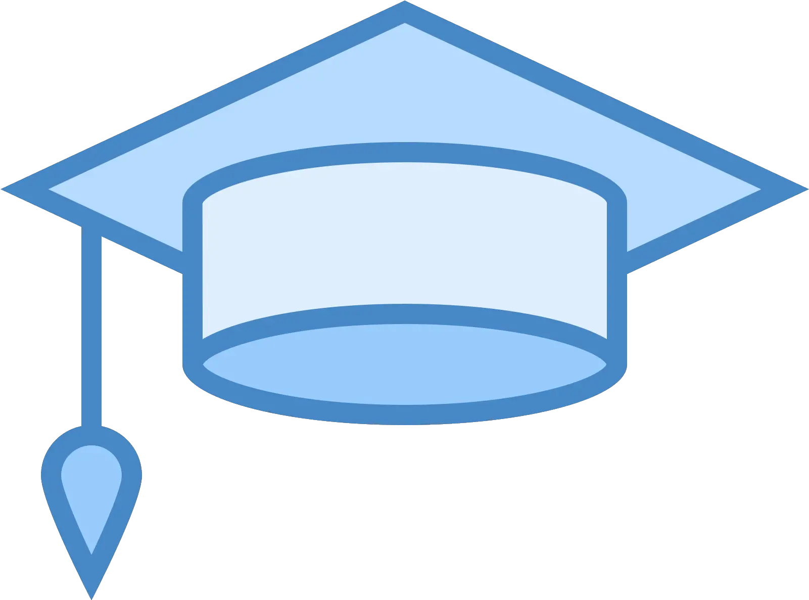 Graduation Cap Icon Png Graduation Cap Icon Blue Cap And Gown Icon