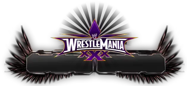 Wwe Nameplate Png 4 Image Wrestlemania 30 Transparent Logo Name Plate Png