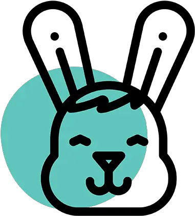 Rafeki V Sign Png Bunny Icon Text