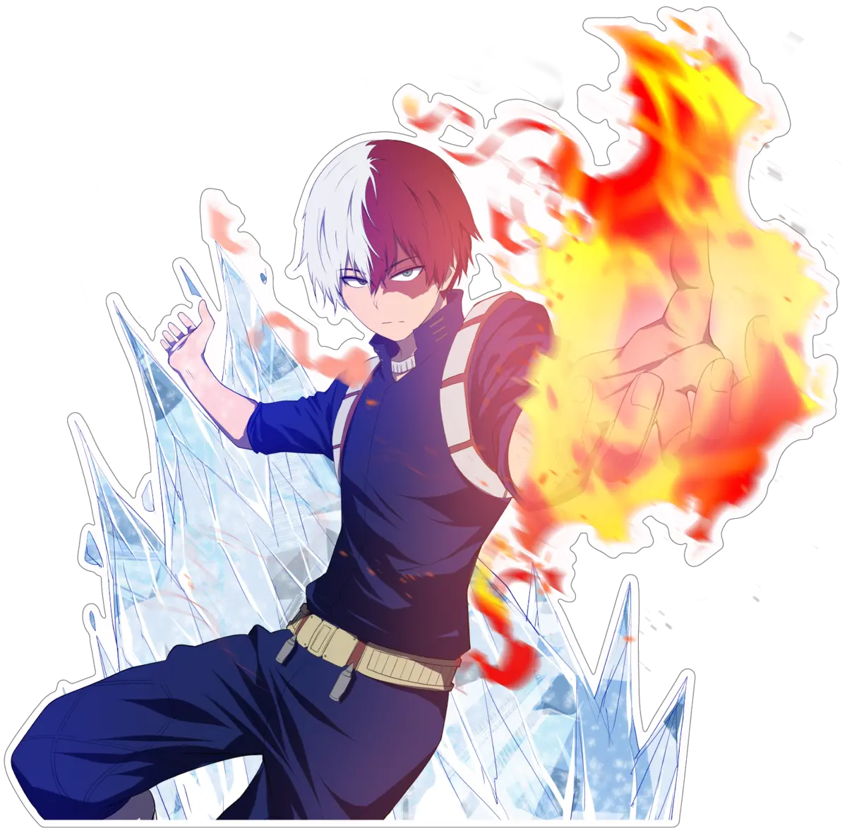 My Hero Academia Shoto Todoroki Png Transparent Todoroki Png