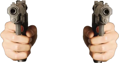 Shitpostbot 5000 Hand Transparent Gun Png Hand With Gun Png