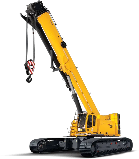 Telescopic Crawler Crane Transparent Crawler Crane Png Crane Png