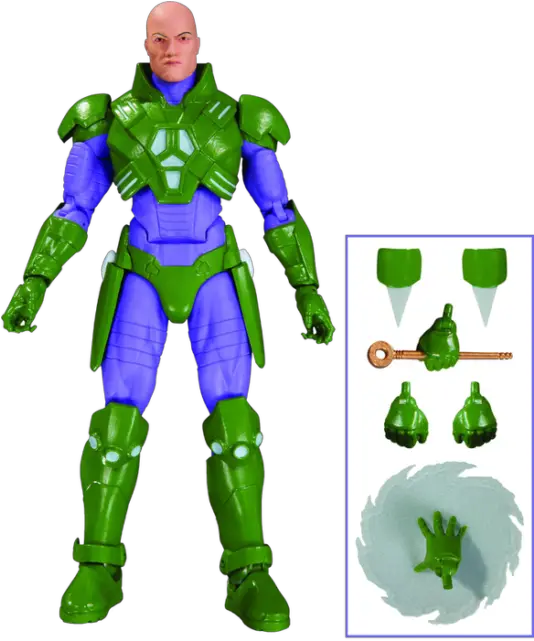 Dc Comics Icons Lex Luthor Forever Evil Dc Collectibles Lex Luthor Png Lex Luthor Png