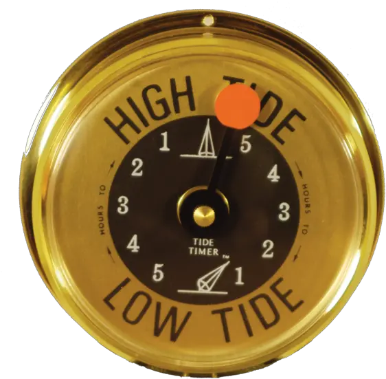 Download Brass Tide Clock Background For Furniture Logo Gauge Png Tide Pod Transparent Background