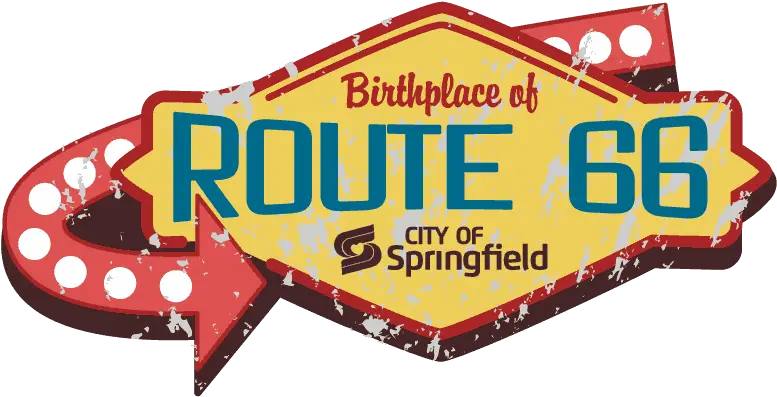 Pin Route 66 Springfield Missouri Png Route 66 Logo