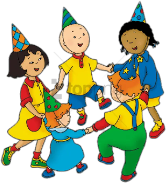 Clipart Png Transparent Background Caillou And His Friends Caillou Png