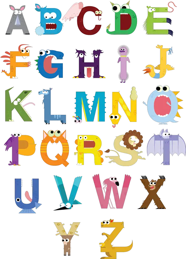 Picture Hd Wallpapers Free Printable Monster Alphabet Png Behance Png