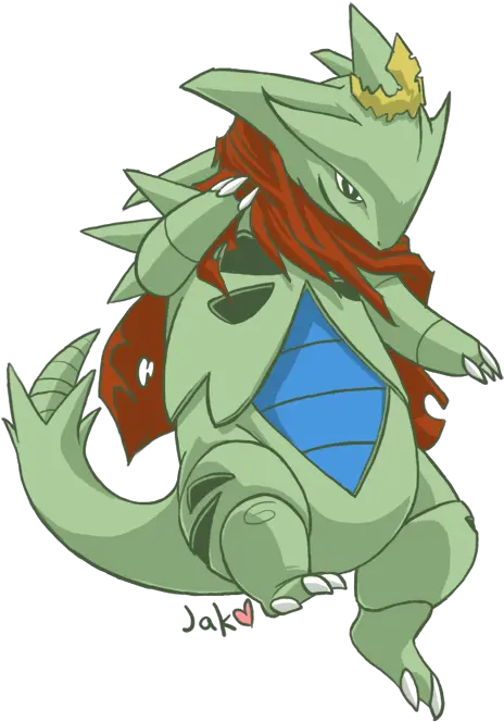 Pokeddex Day 6 Rock Type Tyranitar U2014 Weasyl Cartoon Png Tyranitar Png