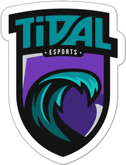 Tidal Sticker Graphic Design Png Tidal Logo Png
