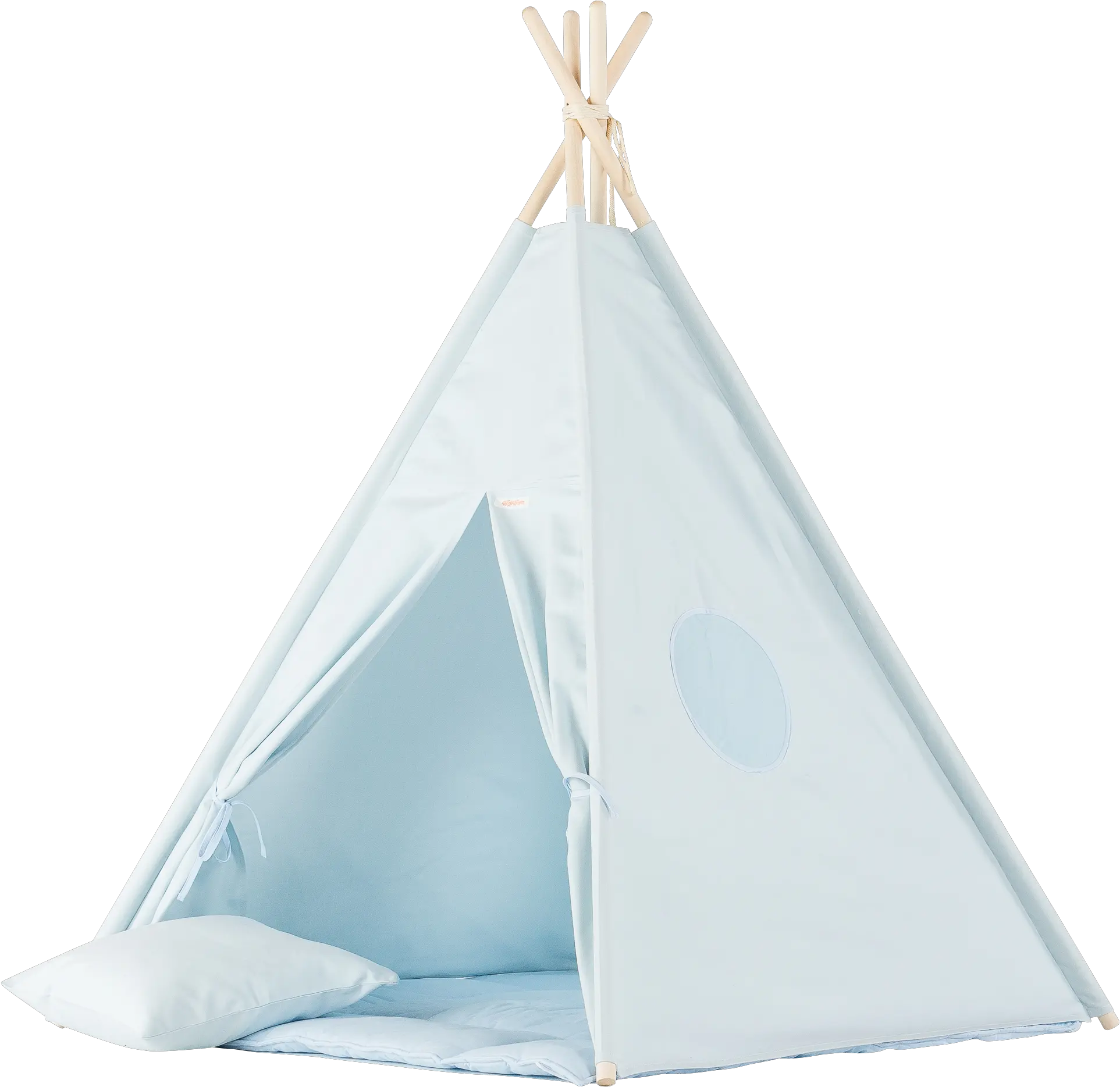 Plain Blue Teepee Set Tent Png Teepee Png