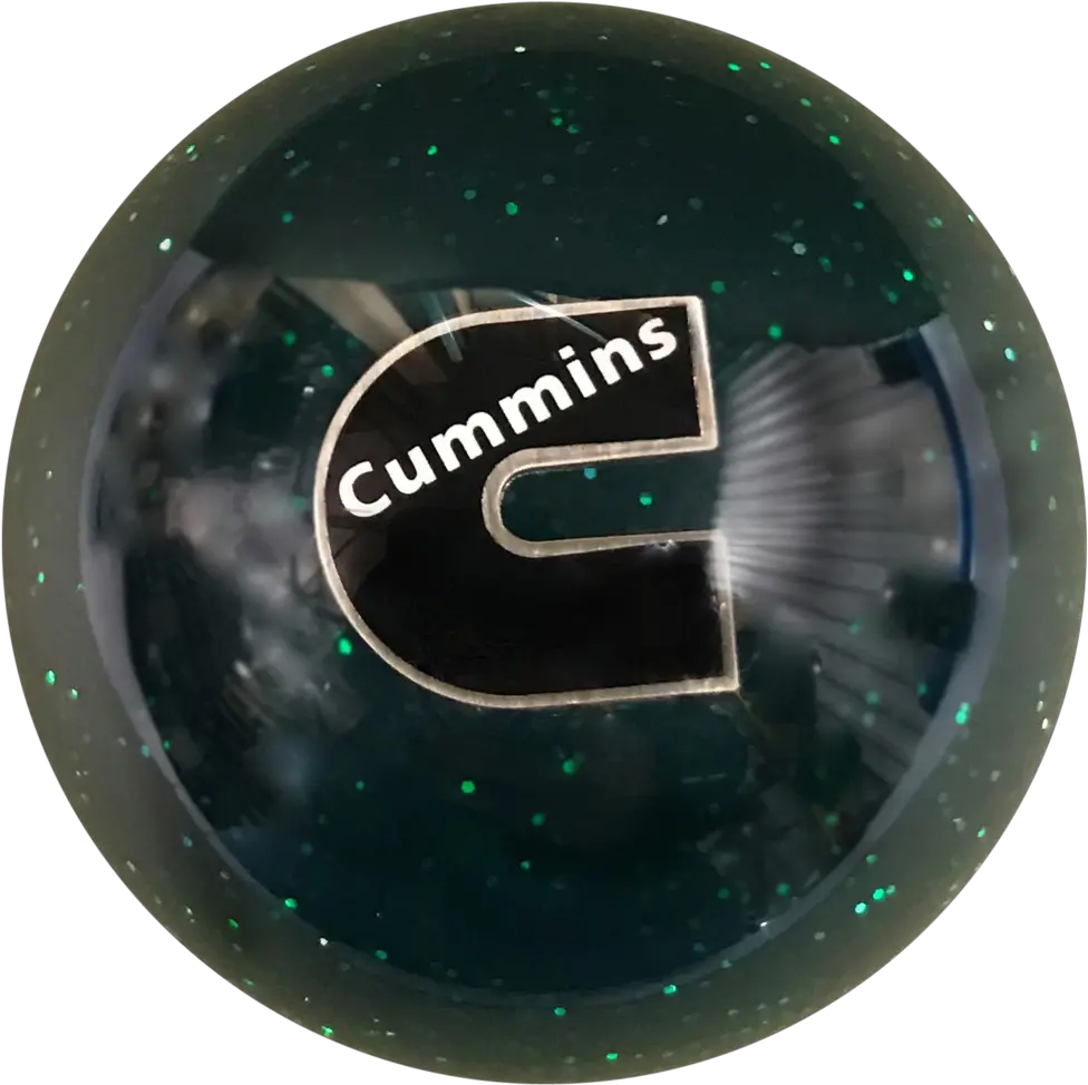 Cummins C Logo Green Glitter Shift Knob Circle Png Cummins Logo Png