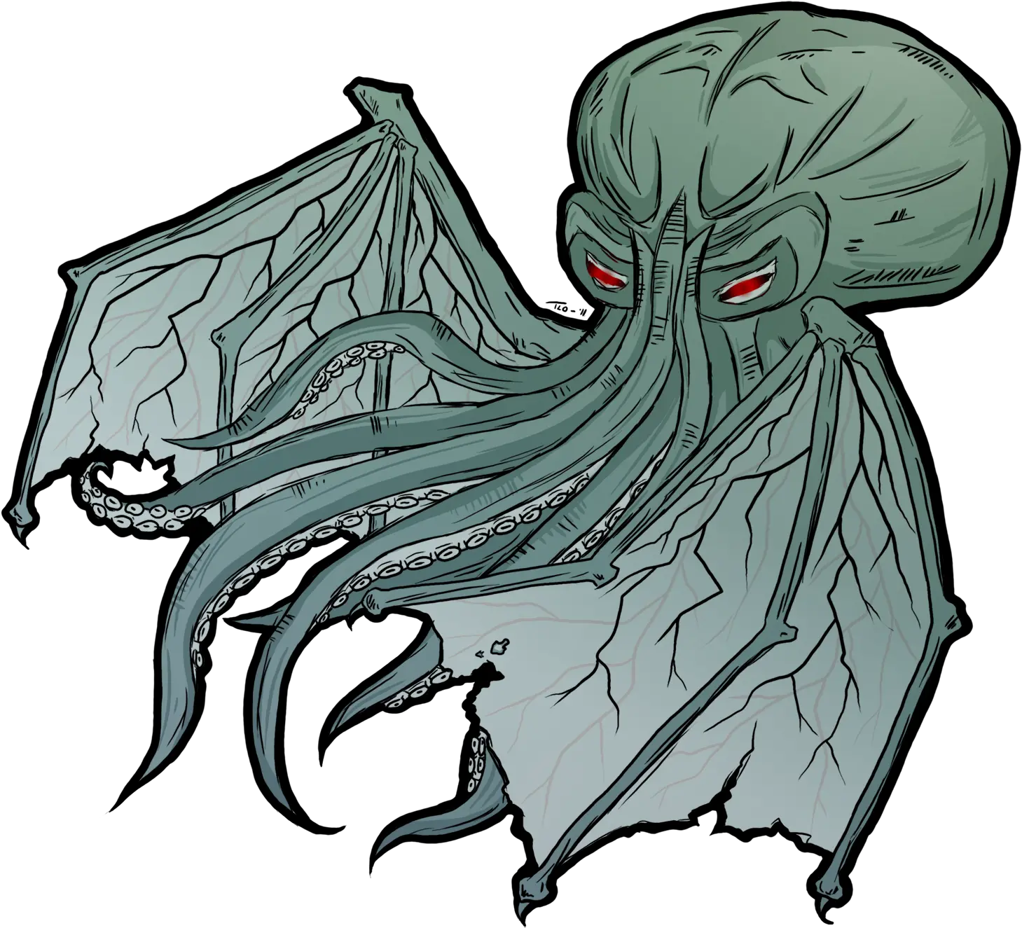 Cthulhu Png Gif Clipart Supernatural Creature Cthulhu Png