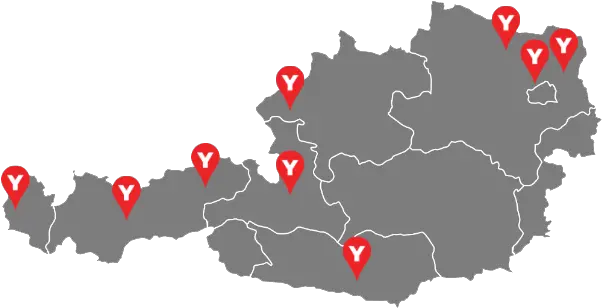 Kia Hyper Local Case Studies U2014 Yoose Austria Map Vector Png Kia Png