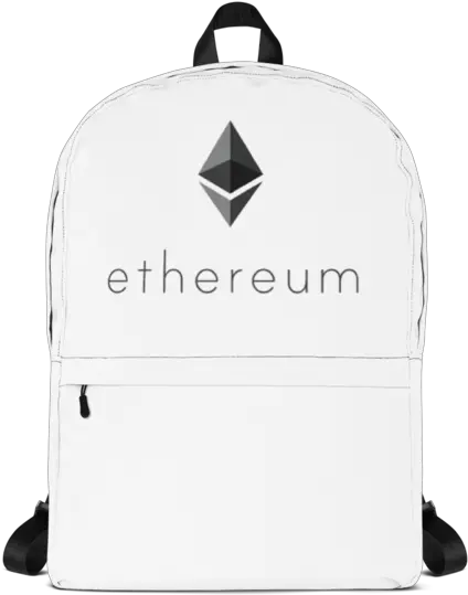 Ethereum Bags U2013 The Crypto Merch Backpack Png Ethereum Logo Png