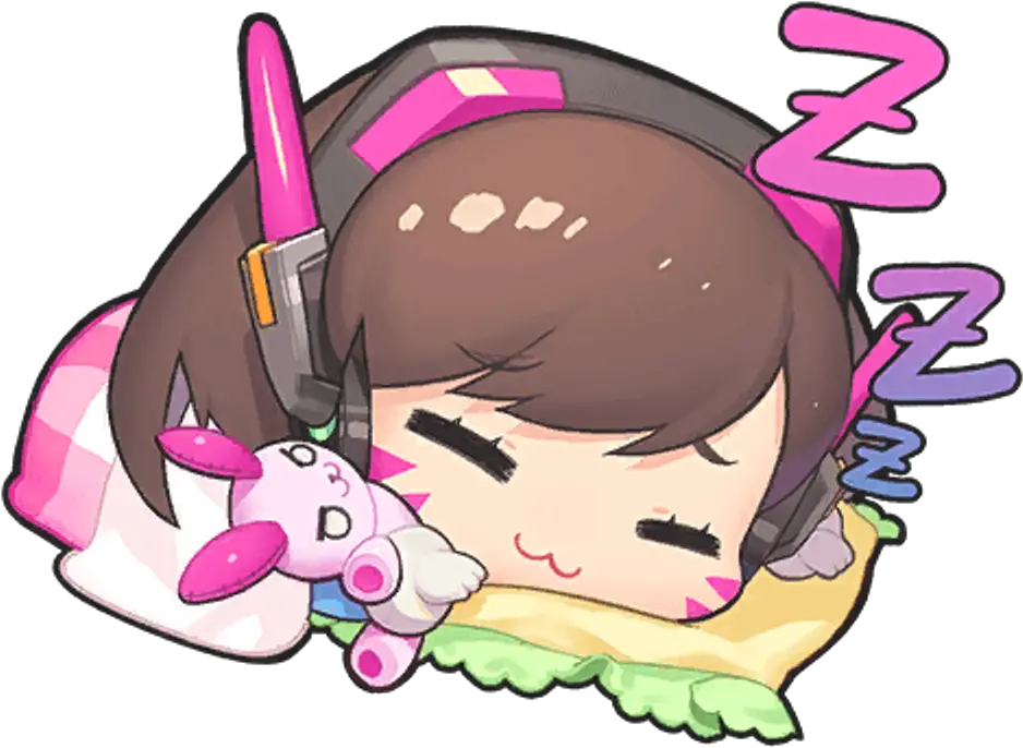 Cute Overwatch Dva Chibi Png Dva Png