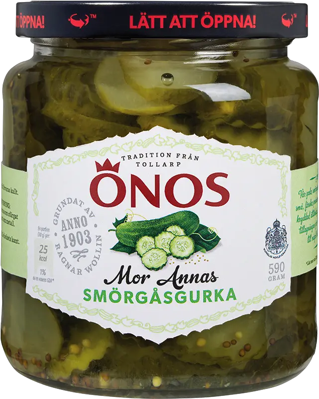 Önos Mor Annas Sliced Cucumber Önos Hjortronsylt Png Cucumber Transparent